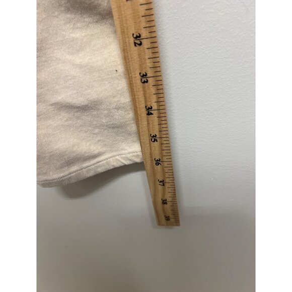 Womens Slim Fit Beige Corduroy Pants With Pockets Stylish & Comfortable Size 27 - Picture 7 of 9